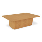 Table basse rectangulaire à coins arrondis - 55L x 36P x 17H