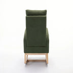 Fauteuil à bascule en tissu