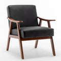 Fauteuil d'appoint large en similicuir 26.37