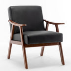 Fauteuil d'appoint large en similicuir 26.37