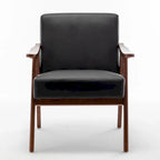 Fauteuil d'appoint large en similicuir 26.37