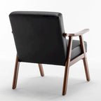 Fauteuil d'appoint large en similicuir 26.37