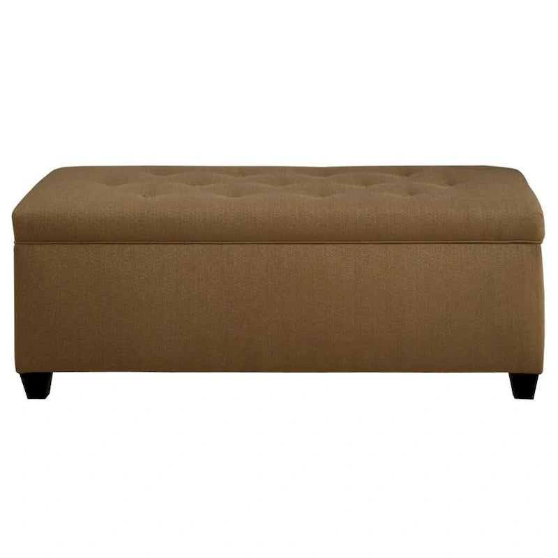Banc de rangement pour chaussures capitonné avec siège rembourré