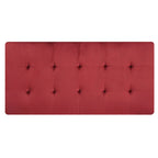 Pouf surdimensionné en velours