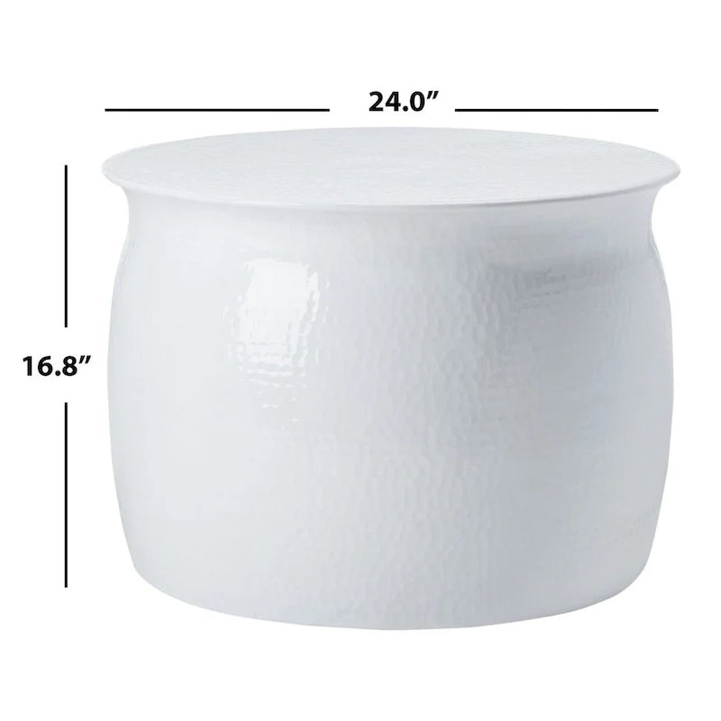 Tabouret de table en métal - 24L x 24P x 17H
