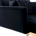 Fauteuil crapaud avec rembourrage en mousse et revêtement en velours